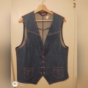 Vintage Men's Jean Vest